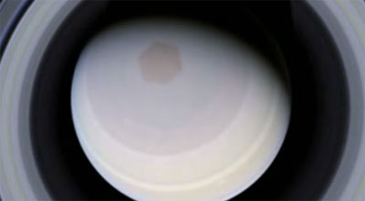 Permanent Hexagon formed on Saturn's Pole