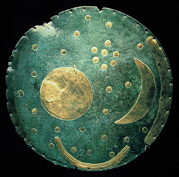 1600 B.C. Bronze Nebra (Germany) Sky Disc